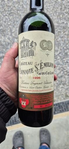Bordeaux Saint-Émilion Grand Cru Grand Cru Château Laniote 1996
