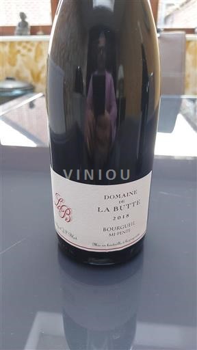 Vallée de la Loire Bourgueil Domaine La Butte Mi-Pente 2018