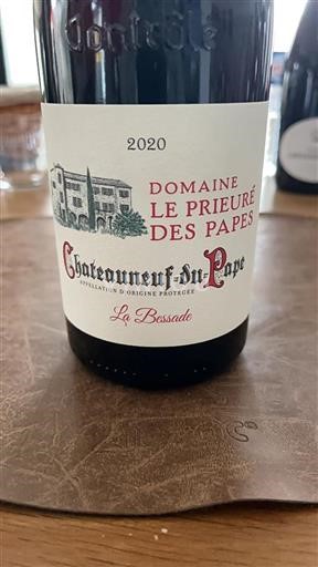 Rhônedalen Châteauneuf-du-Pape Domaine Le Prieuré Des Papes La Bessade 2020