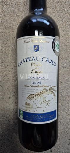 Bordeaux Château Cajus des Anges 2008