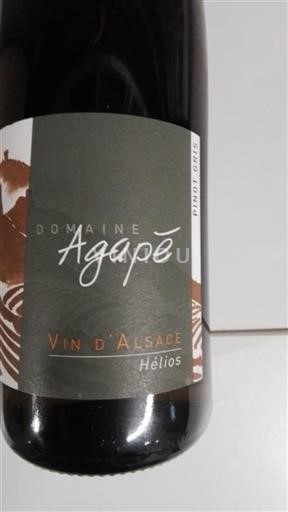 Elsass Grauburgunder Domaine Agapé Hélios 2018