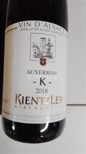 Alsace Kientzler Auxerrois K 2018