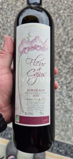 Bordeaux Château Cajus Fleur de Cajsus 2007