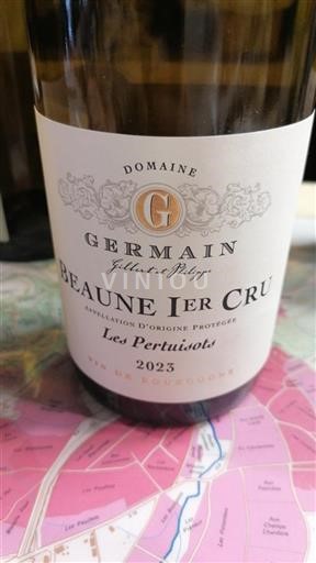 Vin Rouge sec Les Pertuisots Domaine Germain 2023 France Bourgogne Premier Cru