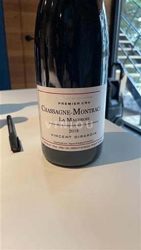 Borgogna Chassagne-Montrachet Premier Cru Vincent Girardin La Maltroie 2018