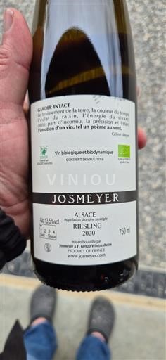 Alsácia Josmeyer 2020