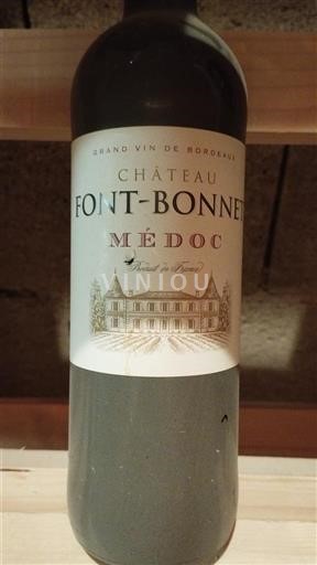 Bordeaux Médoc Château Fontbonnet Niet-geïntegreerd