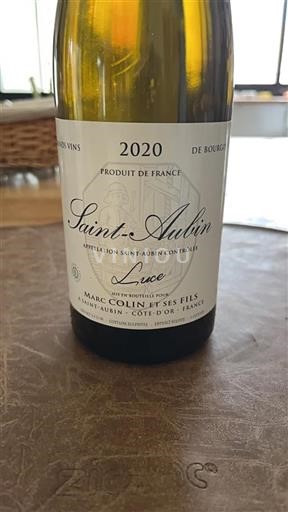 Burgund Saint-Aubin Marc Colin Et Ses Fils Luce 2020