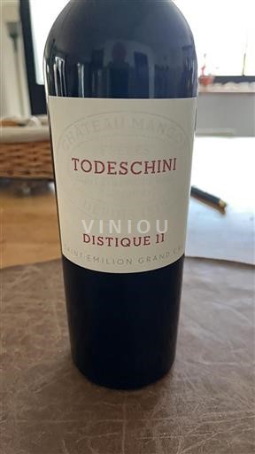 Bordeaux Saint-Émilion Grand Cru Todeschini Distique 11 Non-Vintage