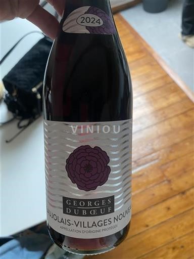 Vin Rouge sec Georges Duboeuf 2024 France Beaujolais Beaujolais Villages