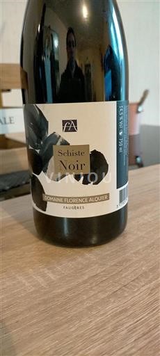 Languedoc Faugères Domaine Florence Alquier Schiste Noir 2019