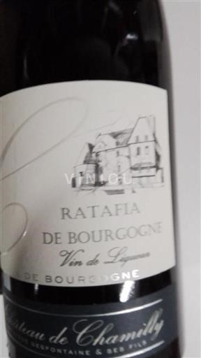 Bourgogne Ikke specificeret Château Chamilly Ratafia de Bourgogne Ikke årgangsbestemt