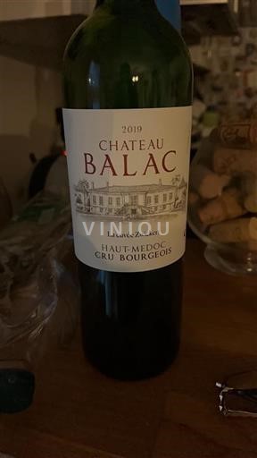 Bordeaux Haut-Médoc Cru Bourgeois Château Balac La cuv%c3%a9e Zwickert 2019