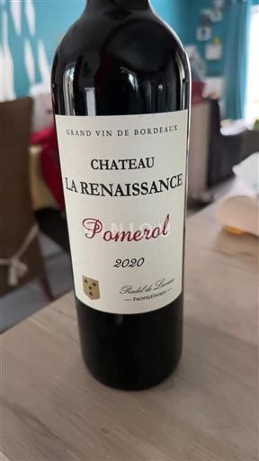 Burdeos Pomerol Château La Renaissance 2020