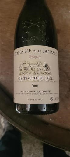 Valle del Rodano Châteauneuf-du-Pape Domaine La Janasse Chaupin 2001