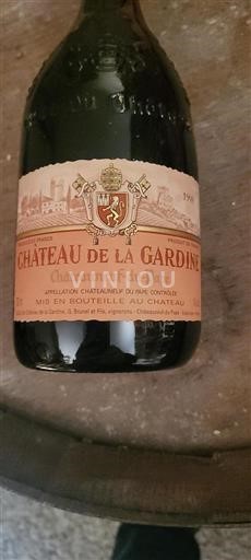 Vale do Ródano Châteauneuf-du-Pape Château La Gardine 1998