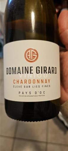 Languedoc-Roussillon Pays d'Oc Domaine Girard Chardonnay 2023