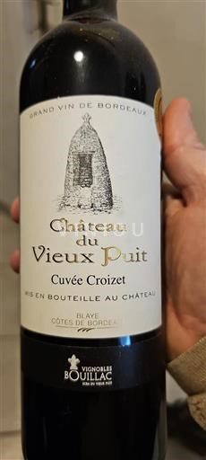 Bordeaux Blaye-Côtes-de-Bordeaux Château Vieux Puit Croizet 2018