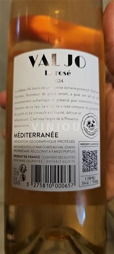 Provence, Unteres Rhônetal, Korsika Mittelmeer Val Joanis Le rosé 2024