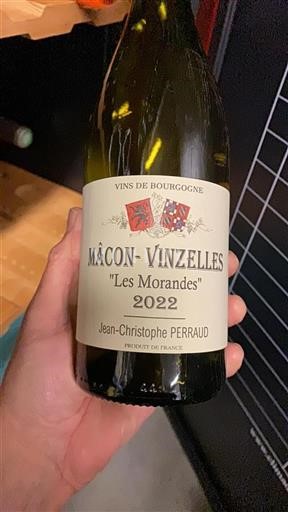 Burgundsko Mâcon a mâconské vesnice Jeanchristophe Perraud Les Morandes 2022