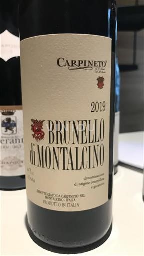 Toskana Brunello di Montalcino Carpineto 2019