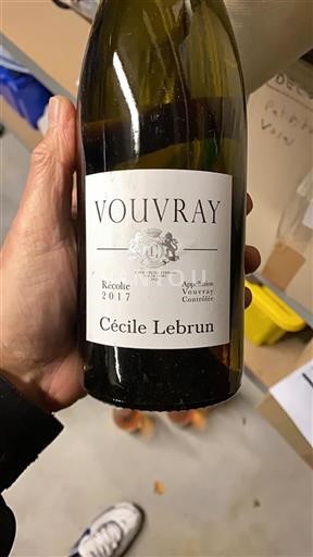 Loire-dalen Vouvray Cécile Lebrun 2017