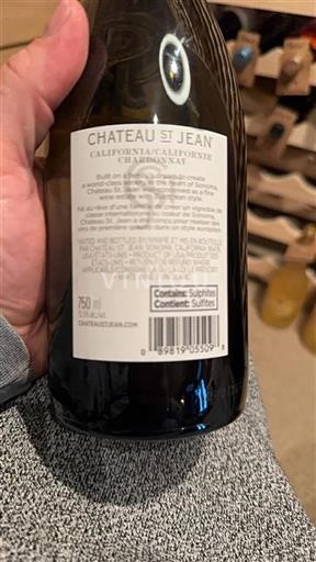 California AVAs Unspecified Château Stjean Chardonnay Non-Vintage
