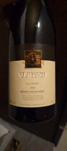 Valle del Rodano Saint-Joseph Château Lupe La Croix 2018