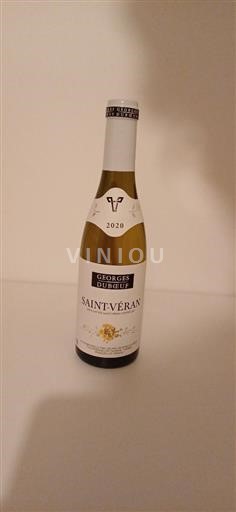 Vin Blanc sec Georges Duboeuf 2020 France Bourgogne Saint-Véran