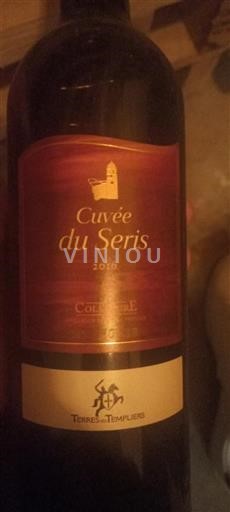 Roussillon Collioure Terre Des Templiers du Seris 2016
