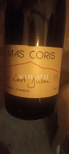 Languedoc Corbières Mas Coris Ça c'est Julou !!! 2017