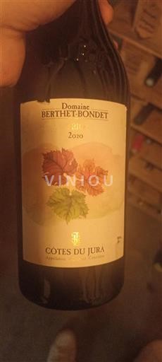 Jura Côtes-du-Jura Domaine Berthetbondet Trio 2020
