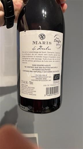Linguadoca Non specificato Château Maris Le Zulu 2018
