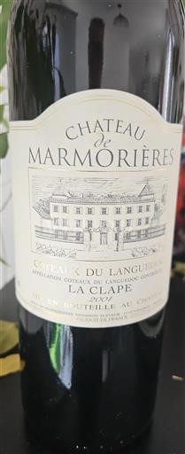 Languedoc Coteaux du Languedoc Château Marmorières La Clape 2001