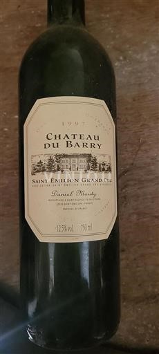 Bordeaux Saint-Émilion Grand Cru Grand Cru Château Barry 1997
