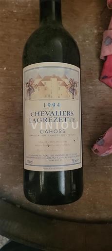 Sud-Ouest Cahors Château Lagrezette Chevaliers 1994
