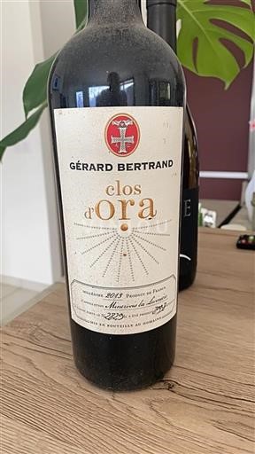 Linguadoca Minervois-la-livinière Domaine Gérard Bertrand Clos d'Ora 2013