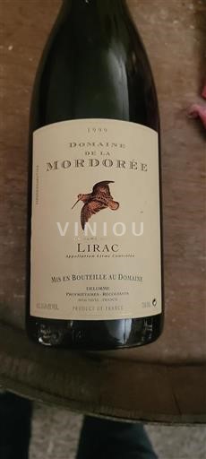 Vallée du Rhône Lirac Domaine La Mordorée La Dame Rousse 1999