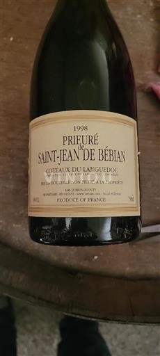 Languedoc Languedoc Hills Prieuré De Saintjean De Bébian 1998