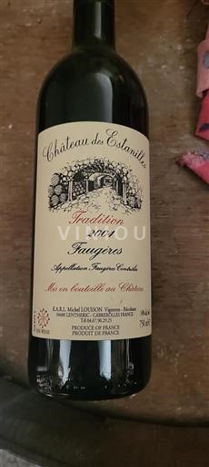 Languedoc Faugères Château Des Estanilles Tradition 2004