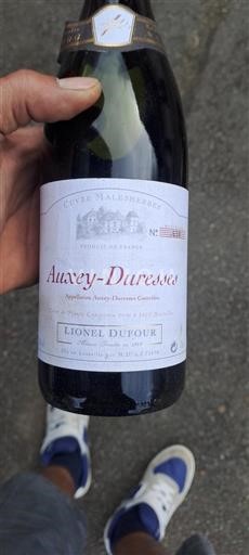 Bourgogne Auxey-duresses Lionel Dufour Malesherbes Non Millésimé