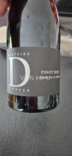Elsass Pinot Noir Histoire Enfer L'Enfer de la Passion 2016