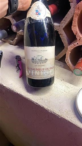 Rhônen laakso Châteauneuf-du-Pape Famille Perrin Les Sinards 2016