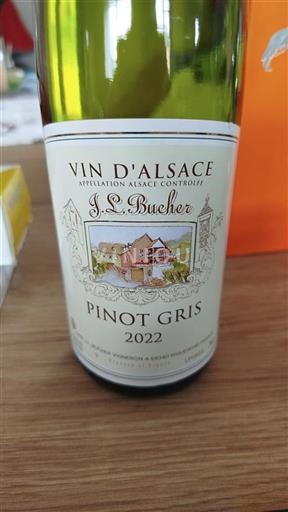 Alsace J.l. Bucher Pinot Gris 2022