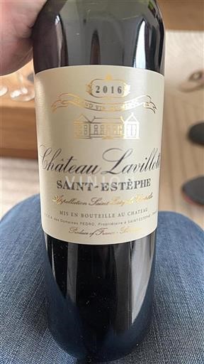 Burdeos Saint-Estèphe Château Lavilotte 2016