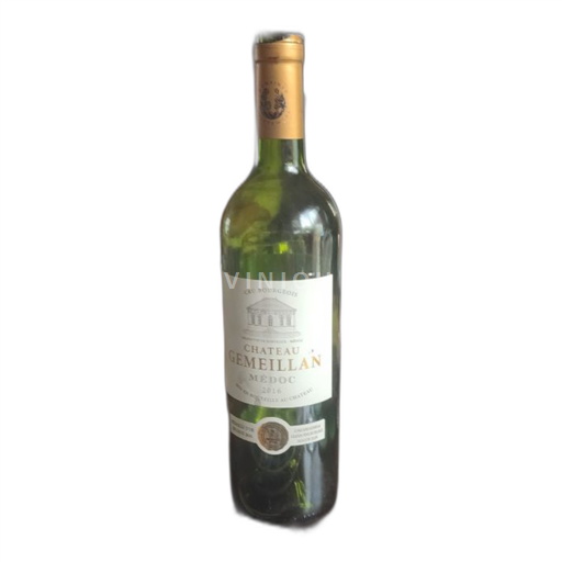 Bordeaux Médoc Cru Bourgeois Château Gemeillan 2016