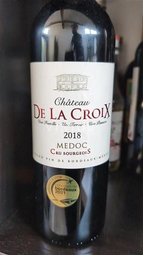 Bordeaux Médoc Cru Bourgeois La Croix 2018
