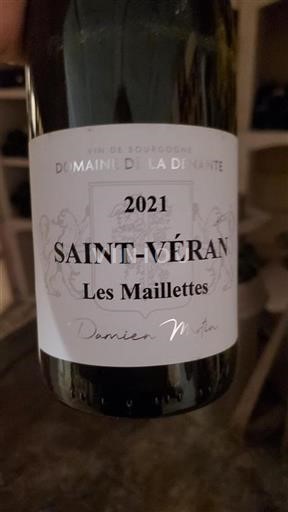 Burgundy Saint-Véran Domaine La Denante Les Maillettes 2021