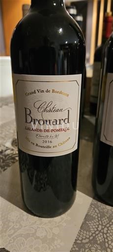 Bordeaux Lalande-de-pomerol Château Brouard Éternité by M 2016
