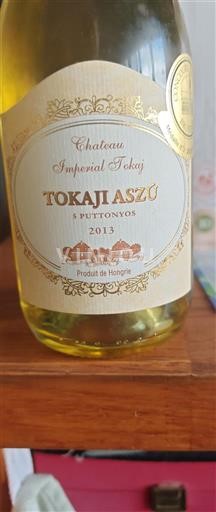 Tokaj Niet gespecificeerd Château Imperial Tokaj 5 Puttonyos 2013